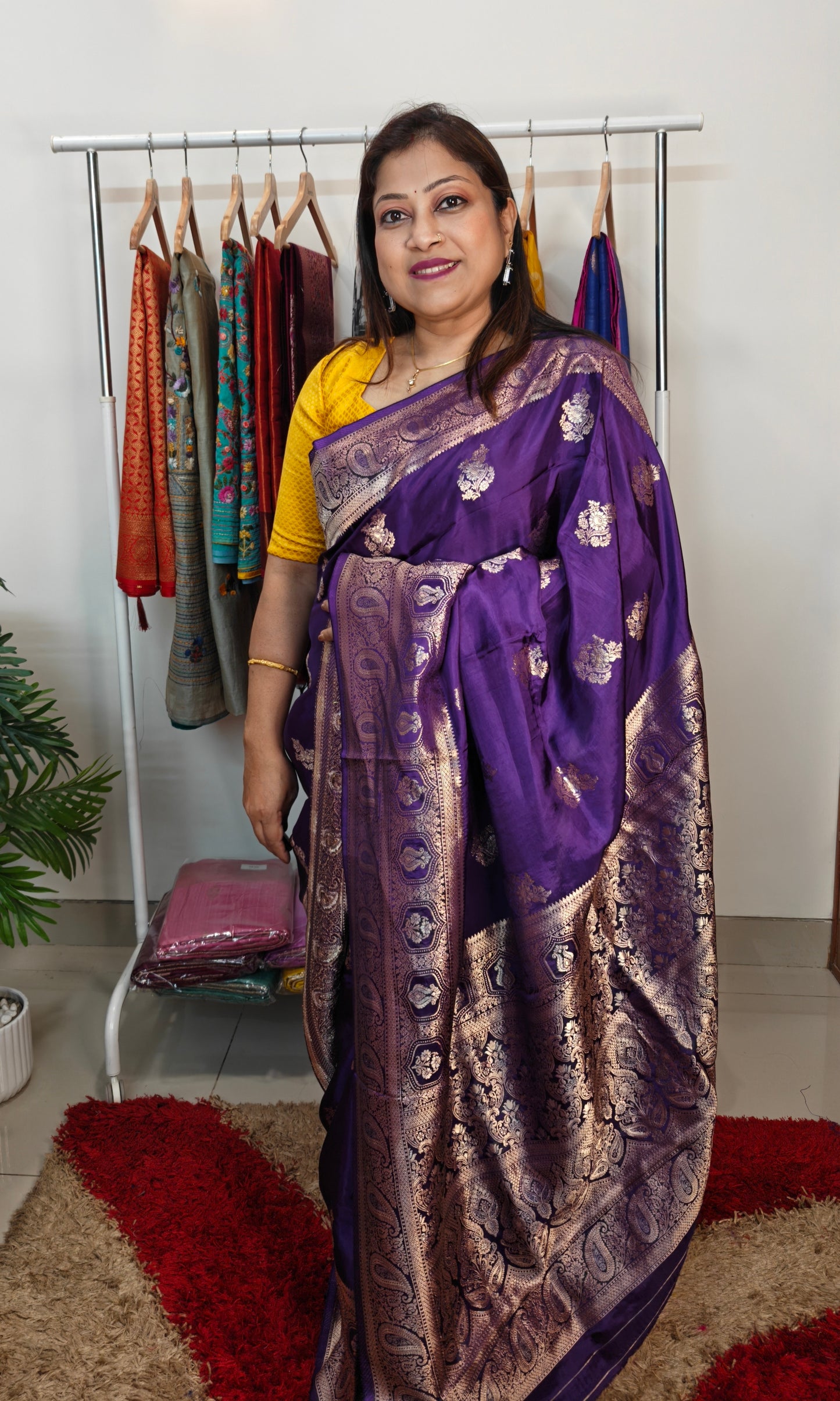 Semi Mashru Katan Banarasi