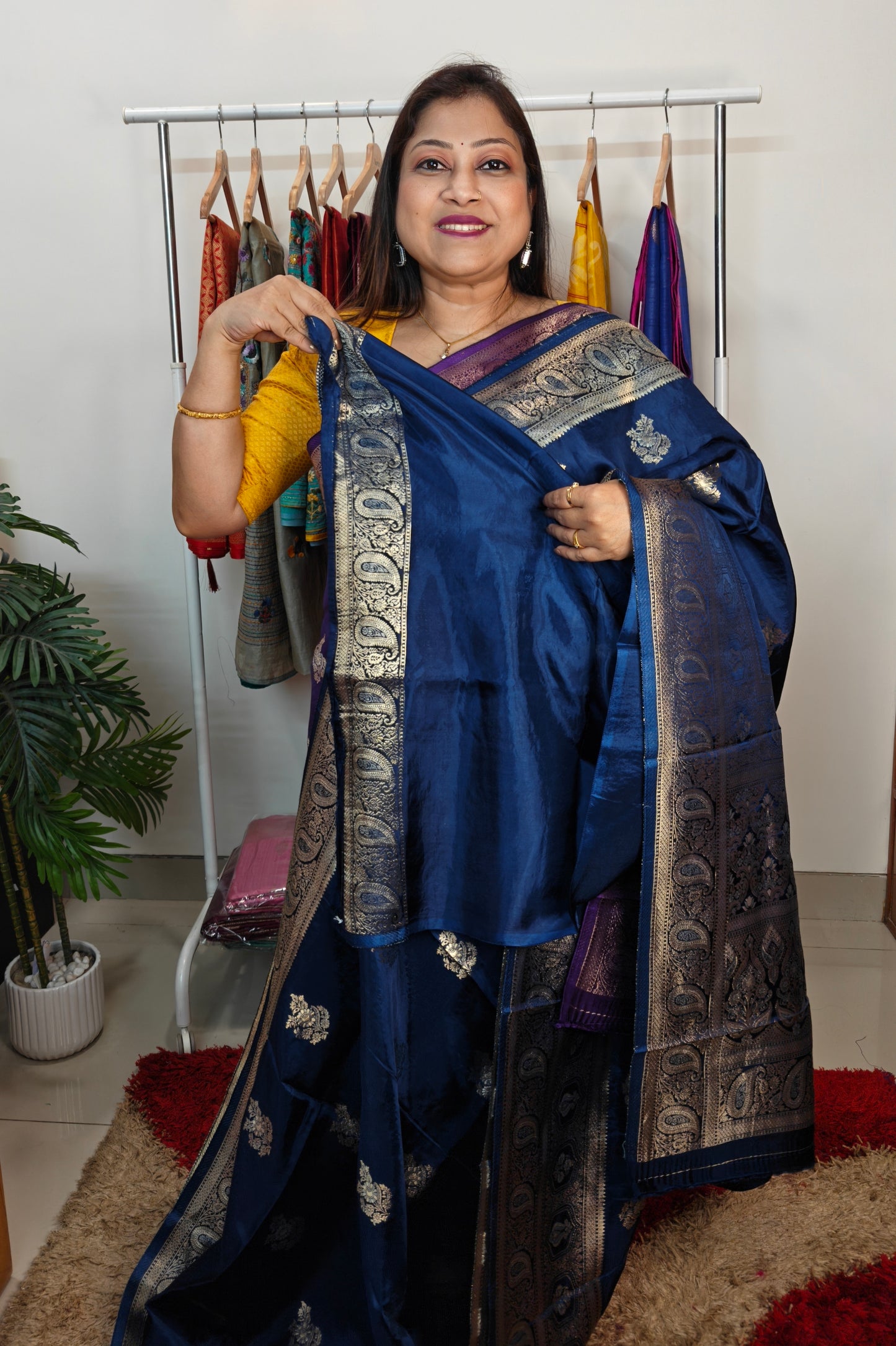 Semi Mashru Katan Banarasi