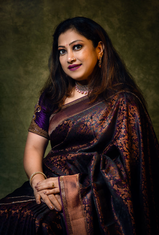 Luxurious Art Satin Silk Sarees – A Perfect Blend of Elegance and Sophistication-Sold in Delhi
