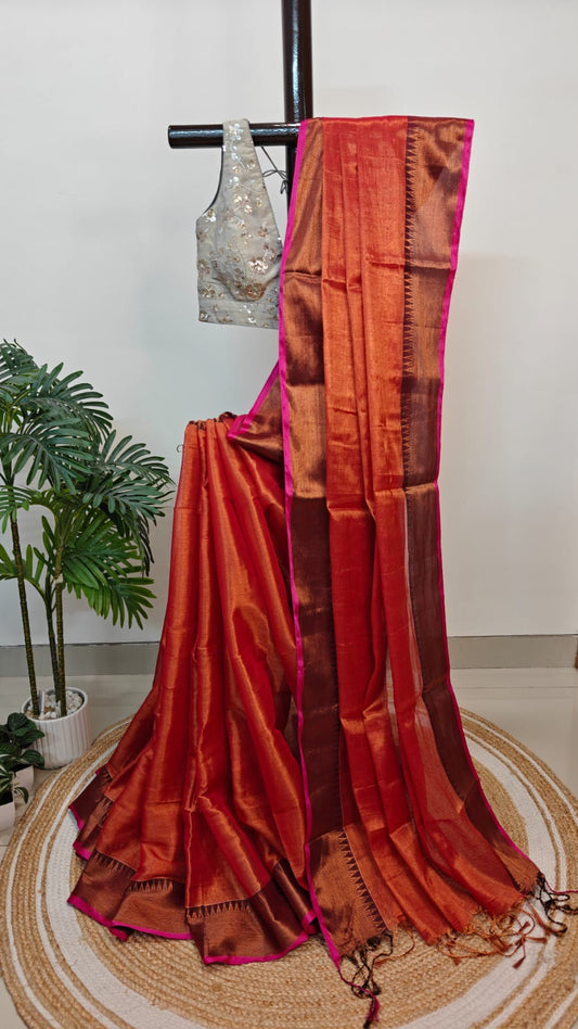 Soft Raga Tissue Silk