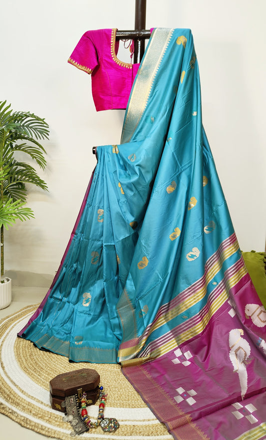 Biswabangla Kalakhetra Silk  Saree