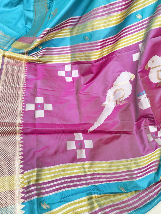 Biswabangla Kalakhetra Silk  Saree