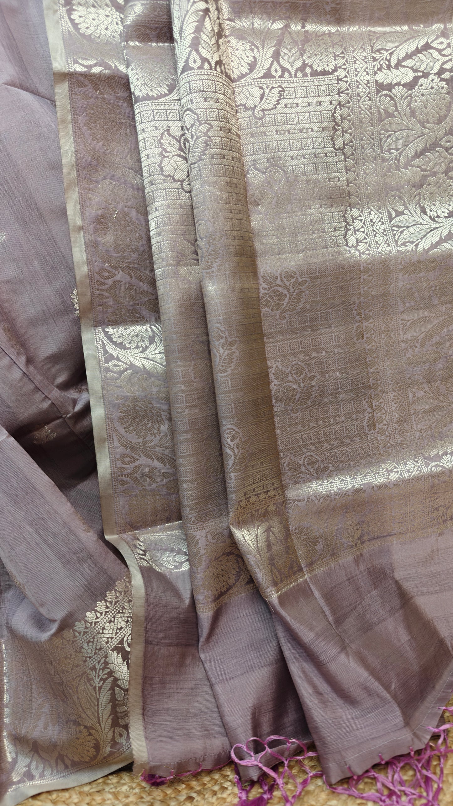 Semi Silk Benarasi Saree- Light weight beauty