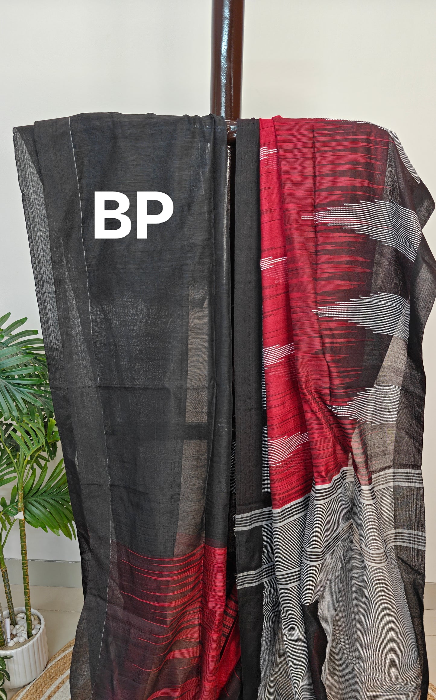 Handloom Saree Woven Temple Border