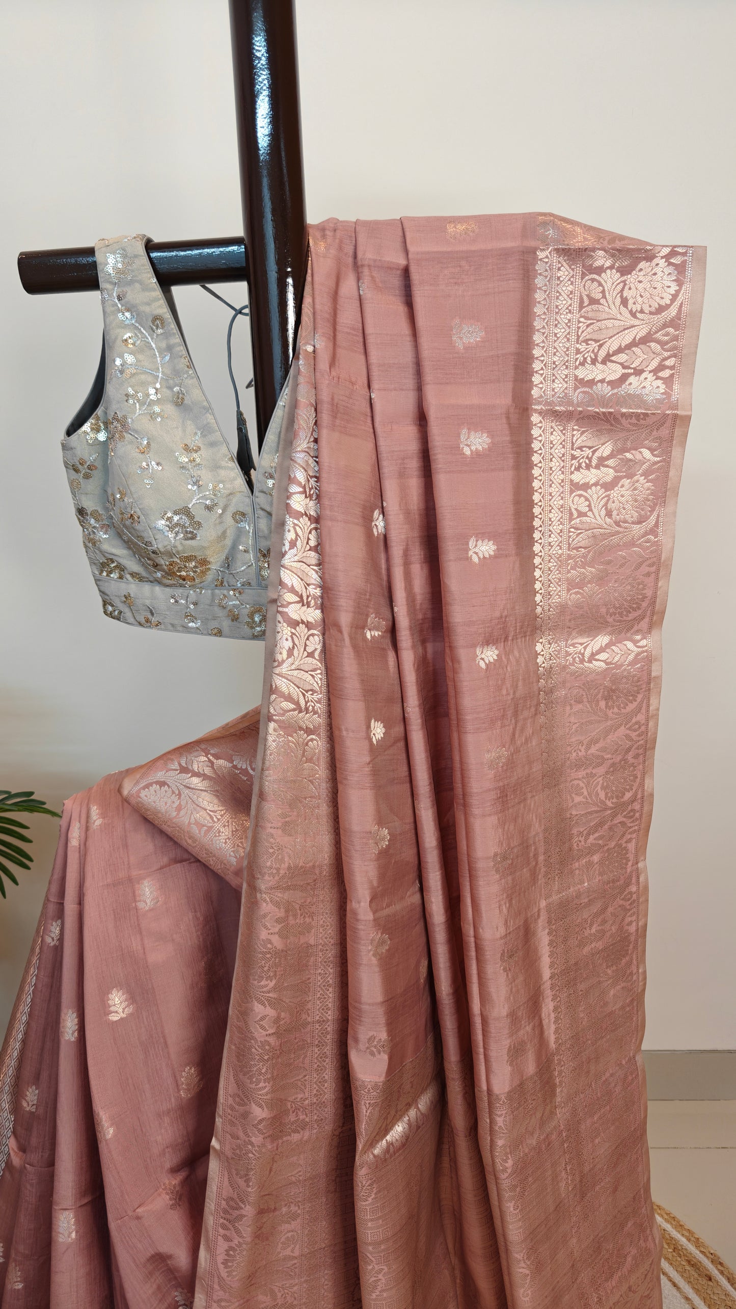 Semi Silk Benarasi Saree -Light Weight Beauty