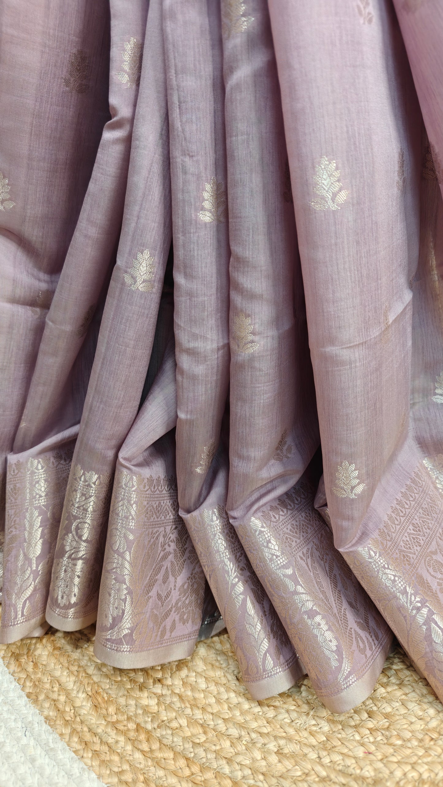 Semi Silk Benarasi Saree- Light weight beauty