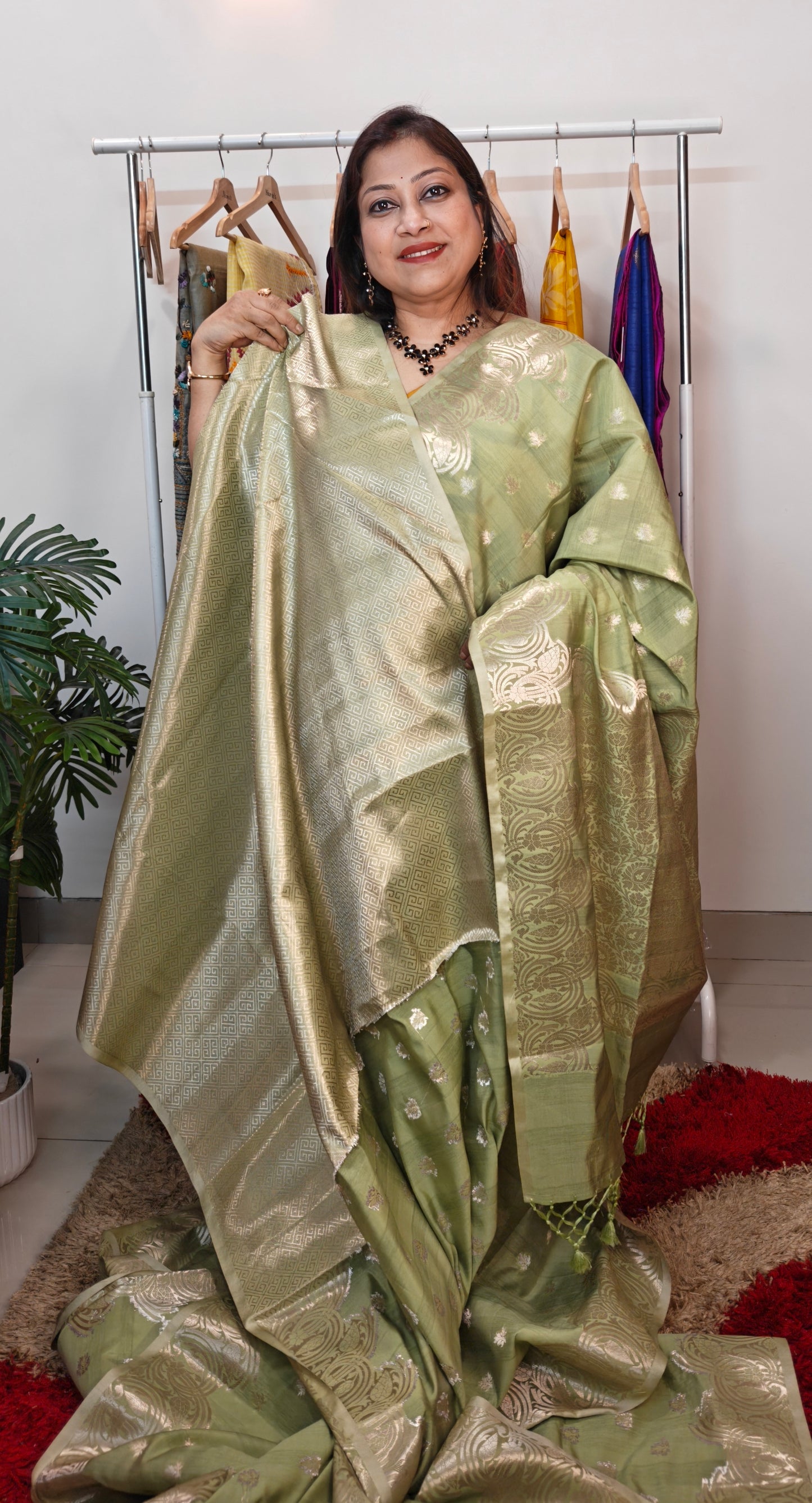 Sold out Semi Silk Benarasi - Light weight beauty