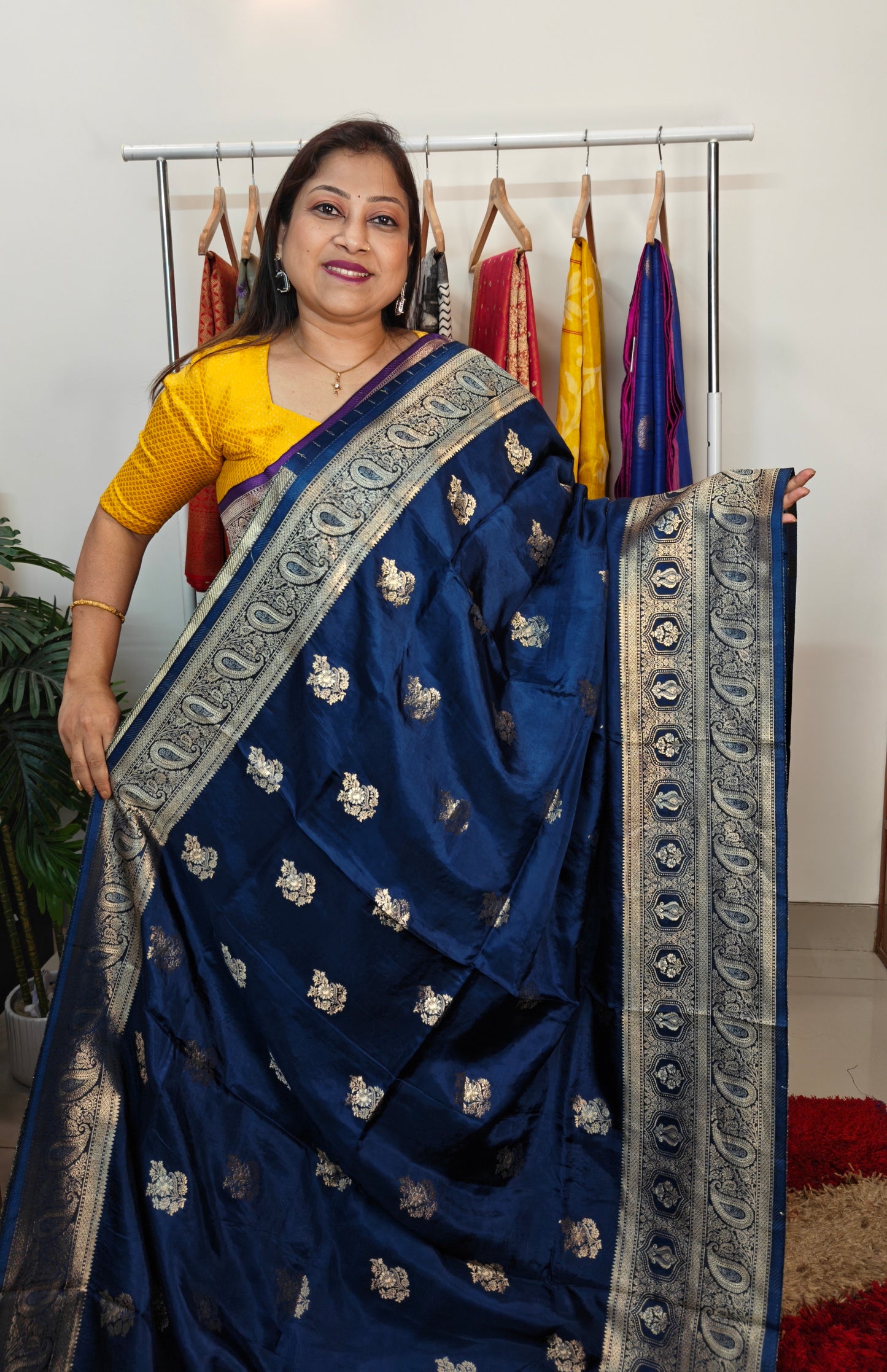 Semi Mashru Katan Banarasi