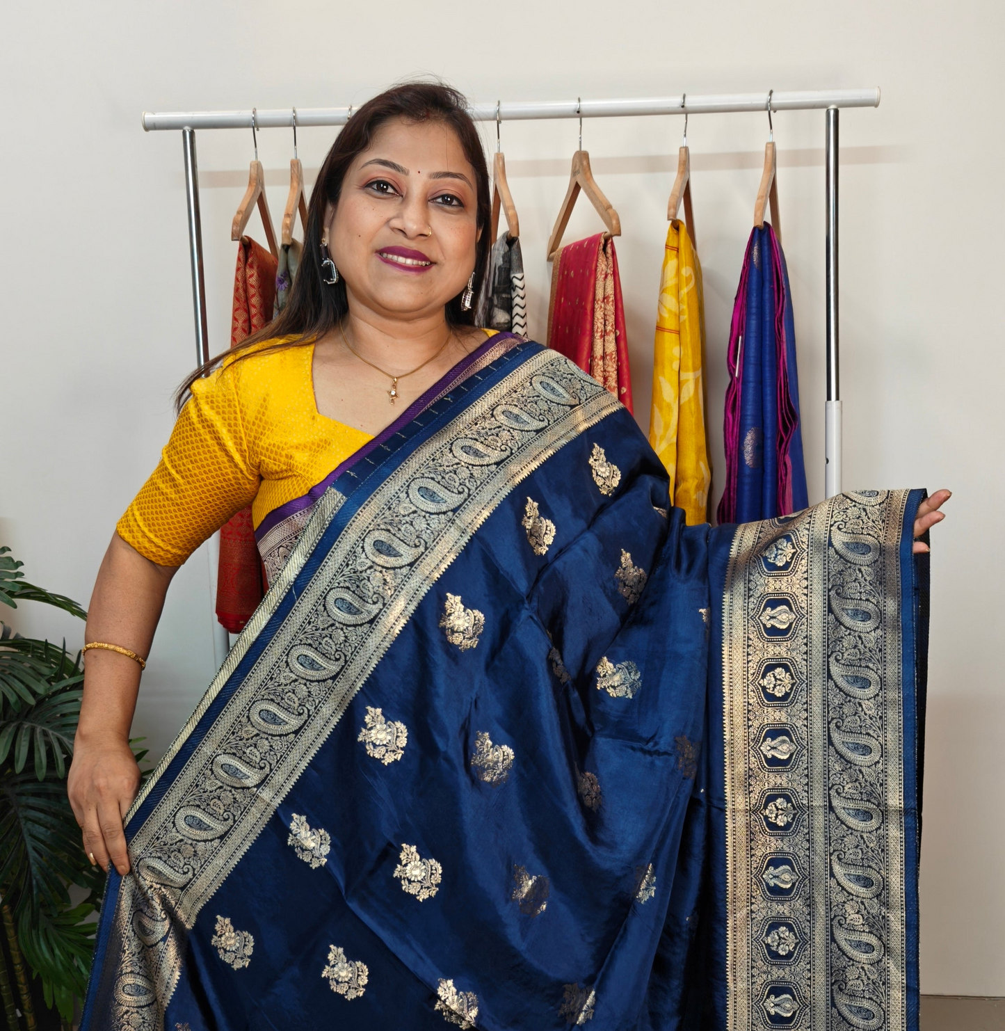 Semi Mashru Katan Banarasi
