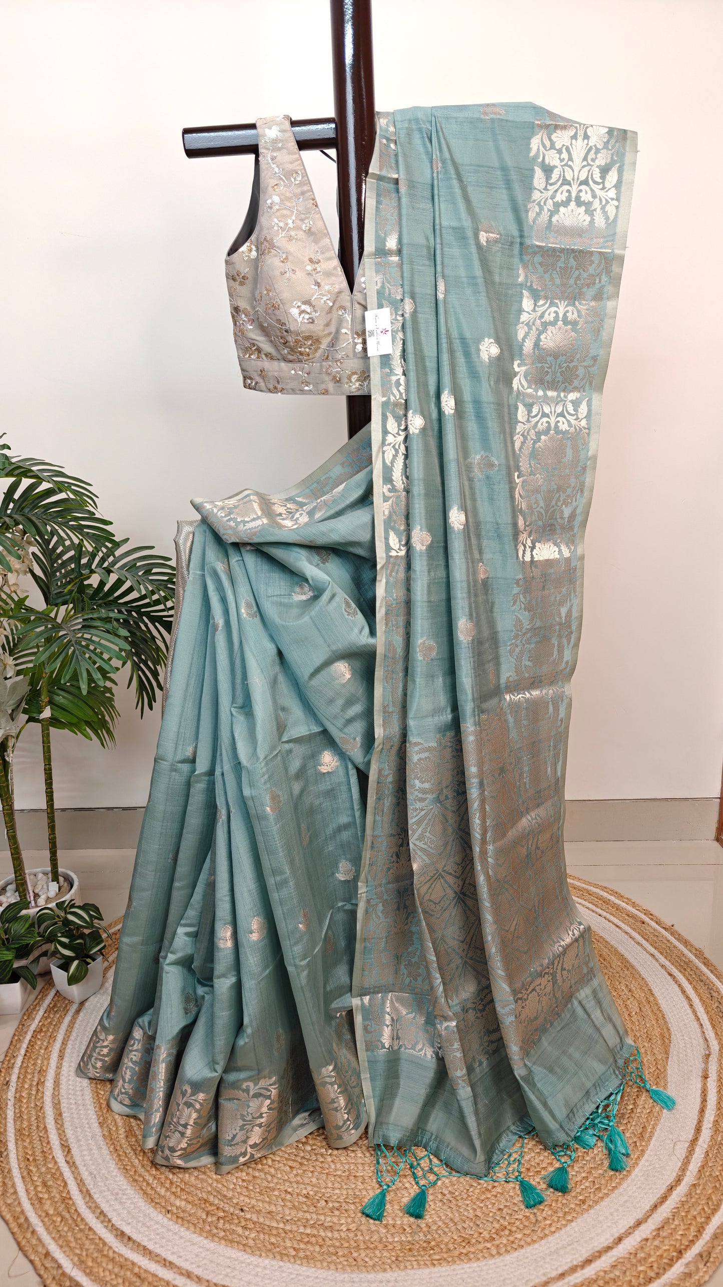 Sold out Semi Silk Benarasi Saree - Light weight beauty
