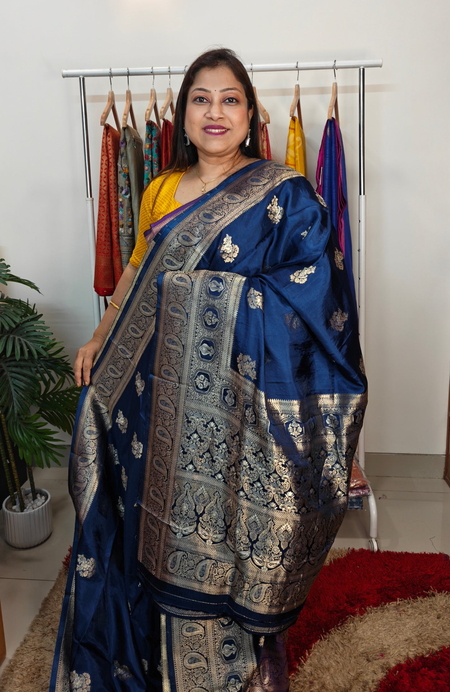 Semi Mashru Katan Banarasi