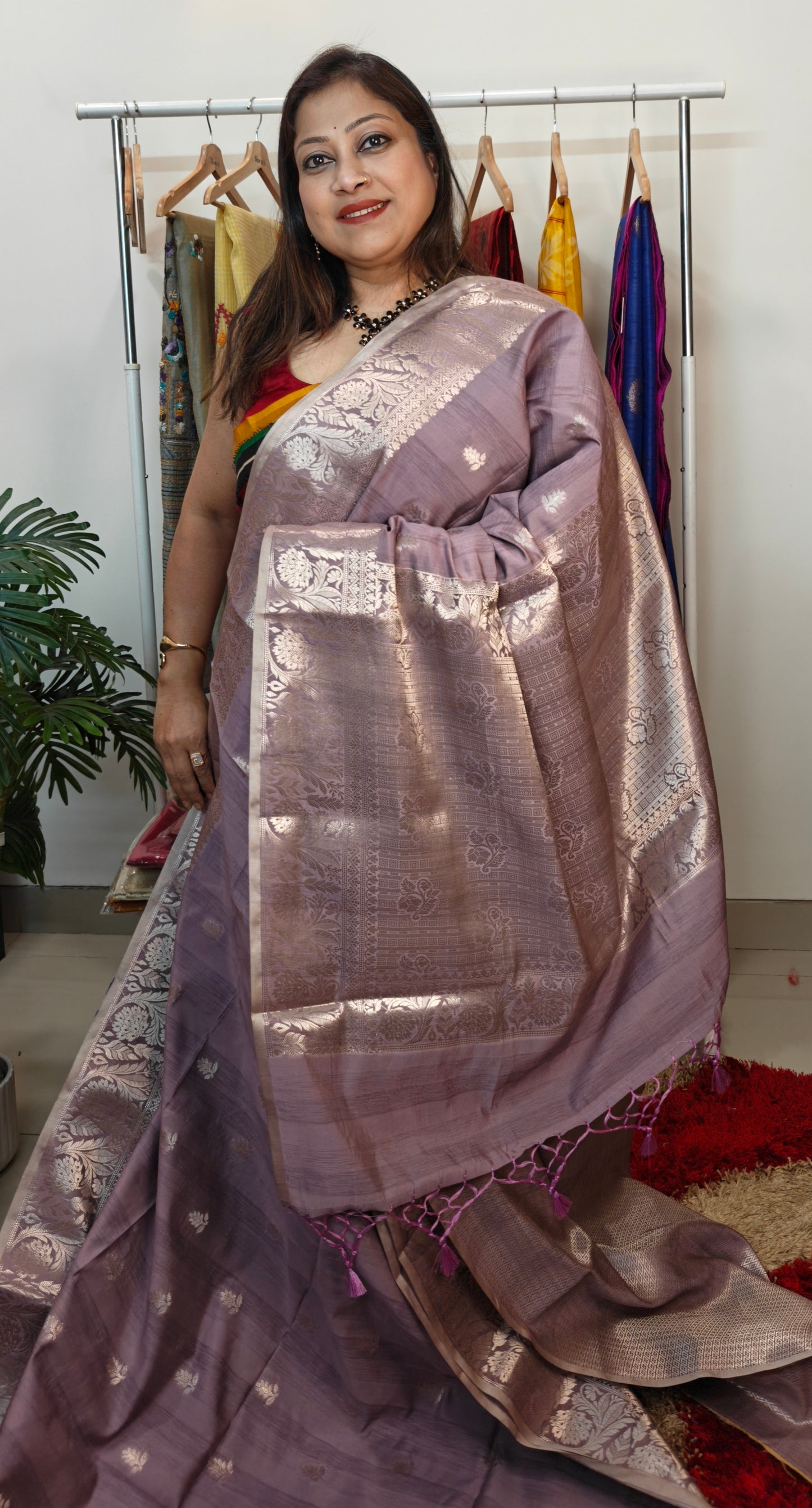 Sold out Semi Silk Benarasi Saree- Light weight beauty