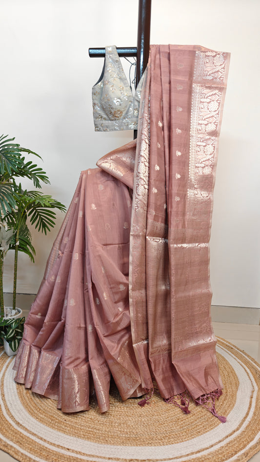 Semi Silk Benarasi Saree -Light Weight Beauty