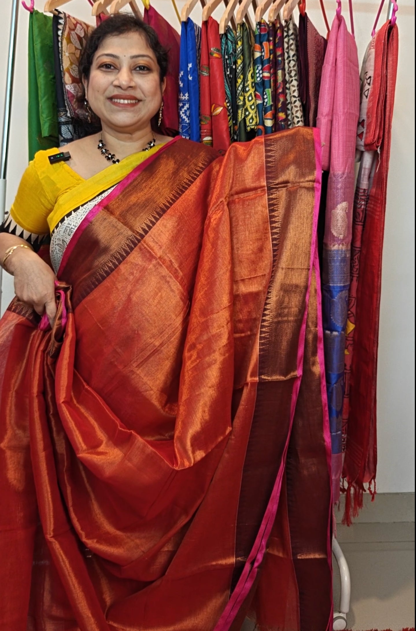 Soft Raga Tissue Silk