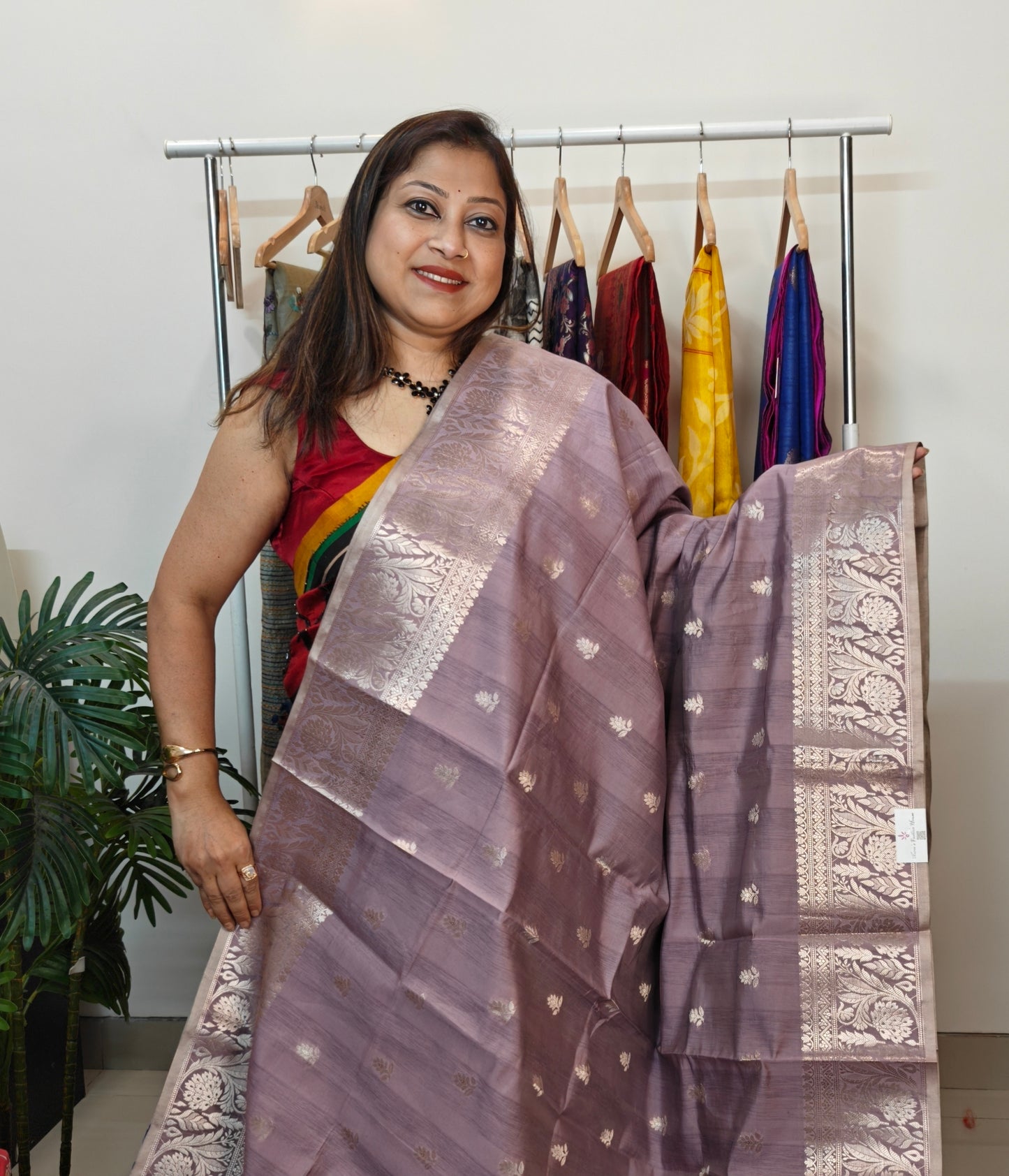 Sold out Semi Silk Benarasi Saree- Light weight beauty